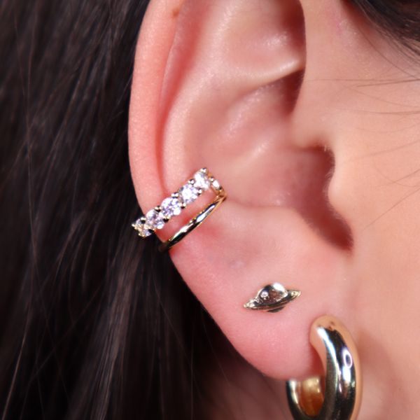 Double Sparkle Ear Cuff Double Sparkle Ear Cuff